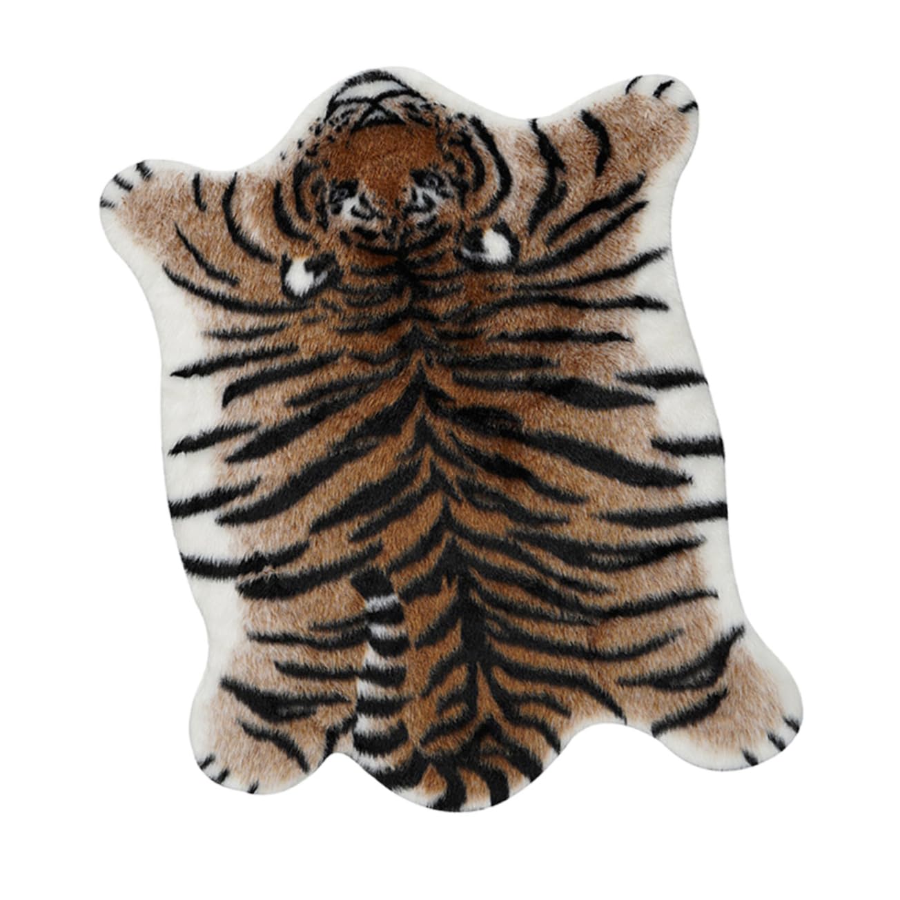 Tapis de salon acrylique 110x85cm motif animalier pour chambre
