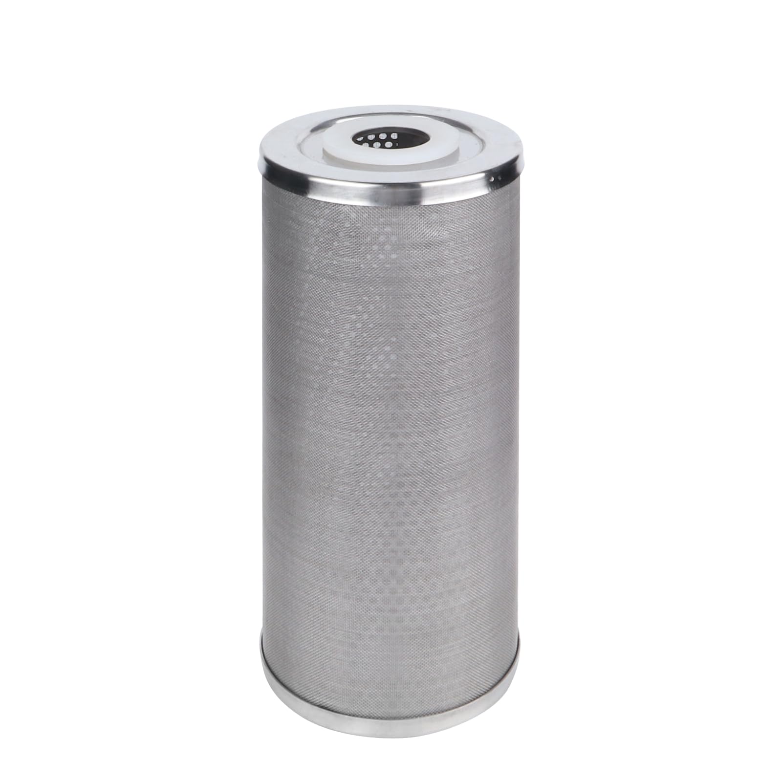 Amwater Stainless Steel Cleanable Wire Mesh Filter Cartridge 10”Length,4.5"OD(300 Micron)