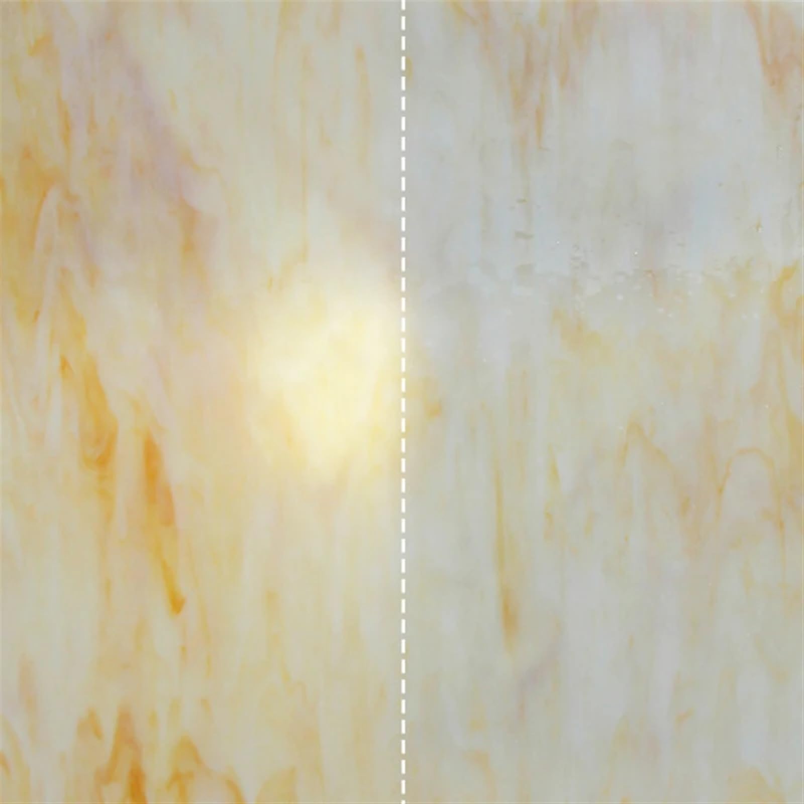 Ekalgretra Apricot Mosaic Making Supplies 10X10cm Square Transparent Stained Mosaic Piece Diy Craft Materials Making Decoration(Apricot)