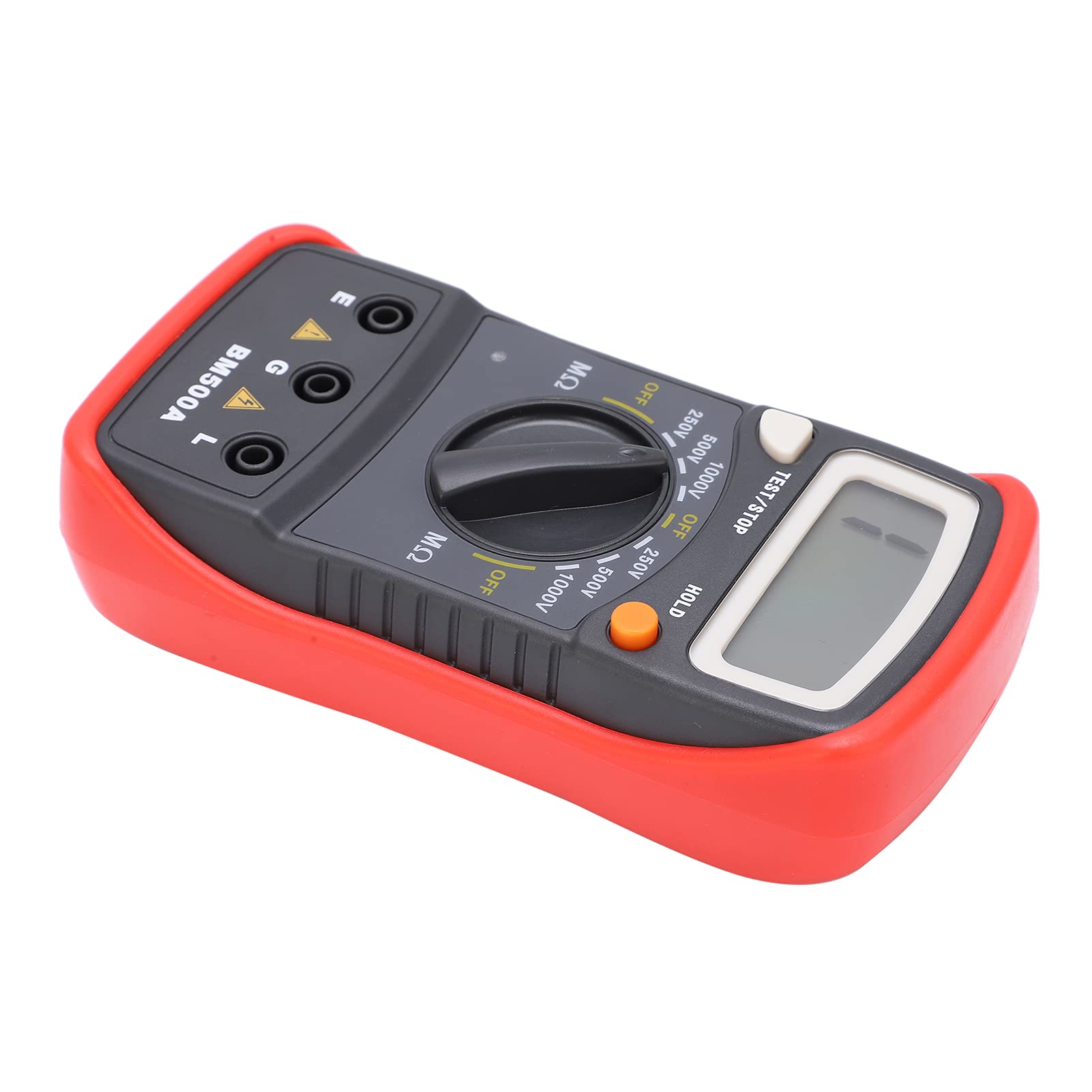 Megaohmmetro Digitale Tester Resistenza Isolamento 1000V Misurazione 0,001-1999 MΩ Display LCD con Supporto ABS