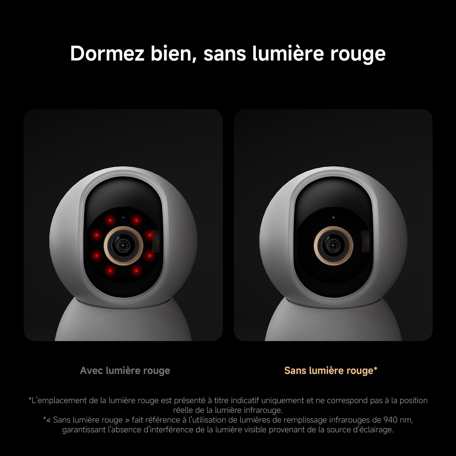 XIAOMI C500 Camera Interieur, 3,5K 6MP 360° Caméras de Surveillance, Alexa | Détection Personnes/Animaux, Suivi Auto, Couleurs Réelles En Faible Luminosité, Audio Bidirectionnel, Wi-Fi 6 2,4/5 GHz