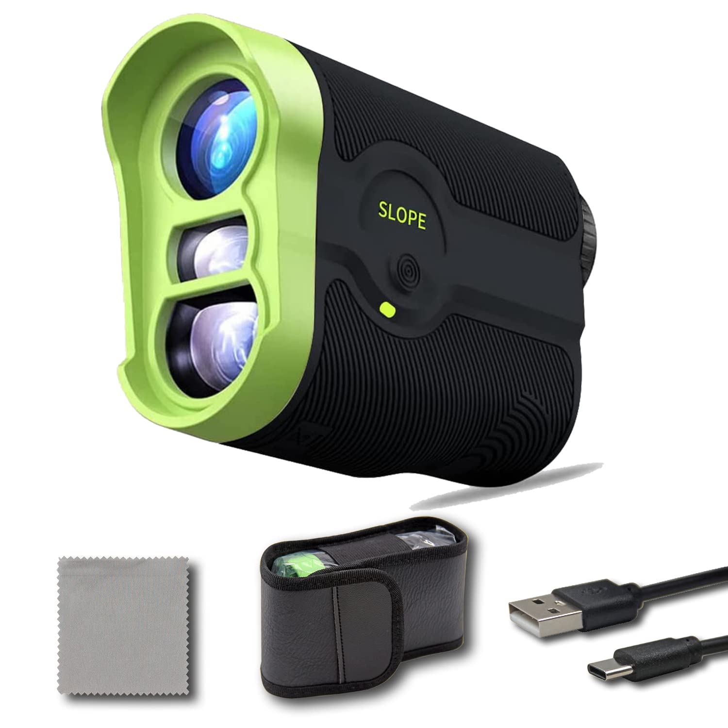 Golf Rangefinder with Slope Vaetuka Rangerfinder Magnet 800M /875Y Locking Vibration Function 6.5X Magnification Clear View with Flag Acquisition, Pulse Vibration and Fast Focus System（Black）