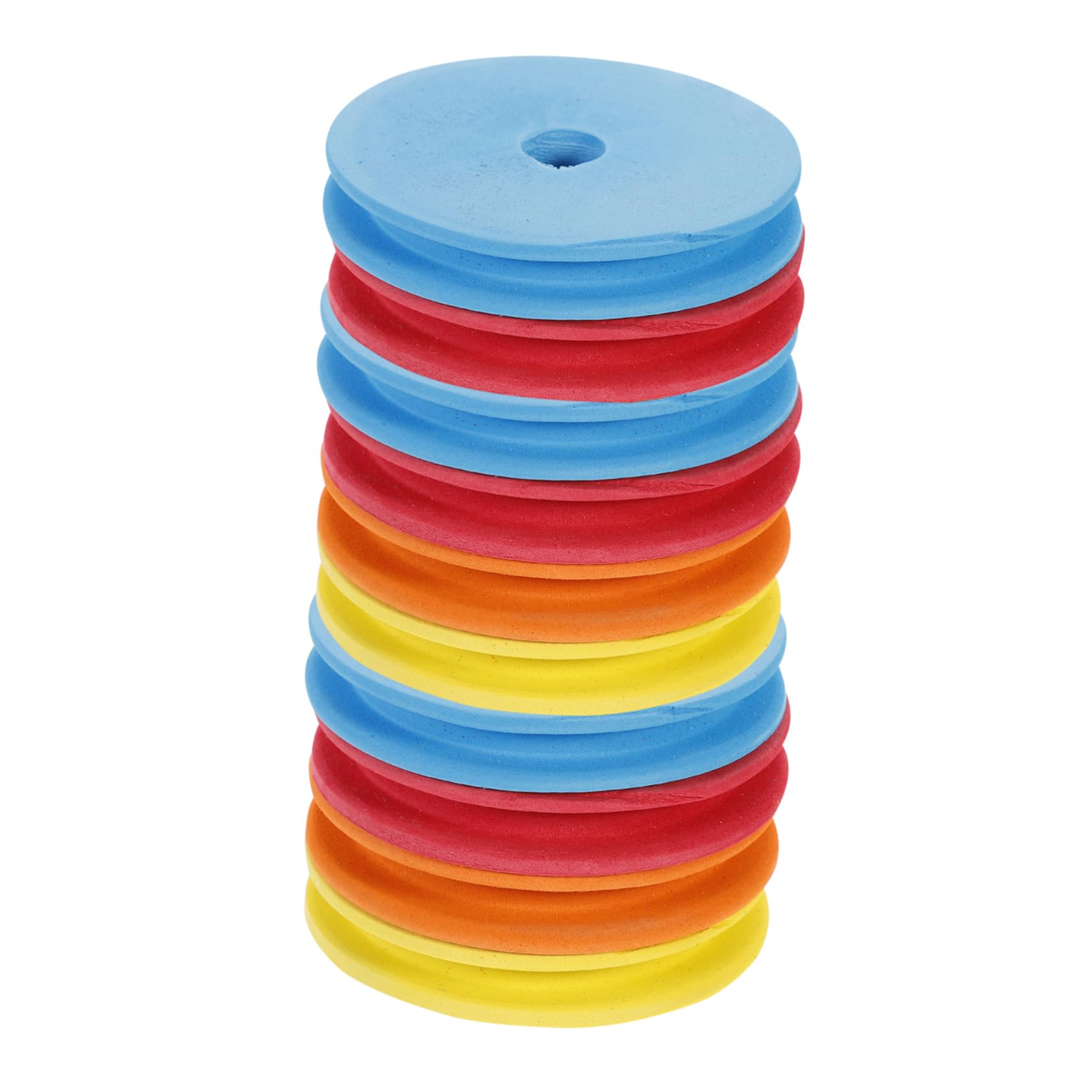 KICHOUSE 10Pcs Large Fishing Line Spool Holder Winding Plates for Easy Organization Random Color Durable Design for Fishing Line Storage and Management
