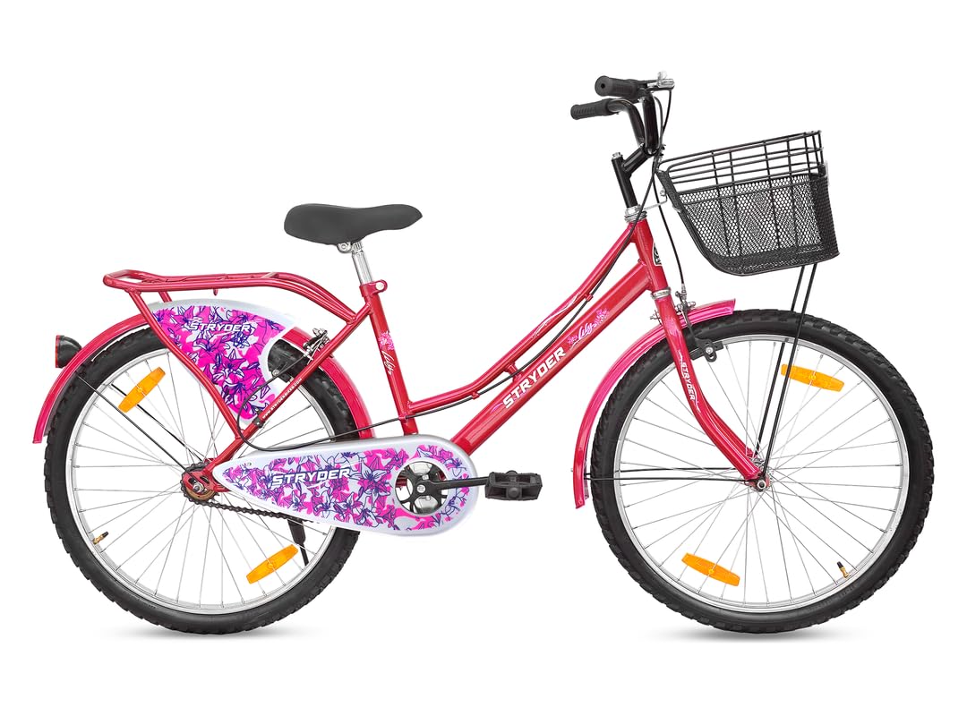TATA stryder Lilly Ladies Cycle in 24" Wheel Size with Basket for Age Group 9 to 12 Years (B0CB5Y5R9G) Amazon Price History, Amazon Price Tracker