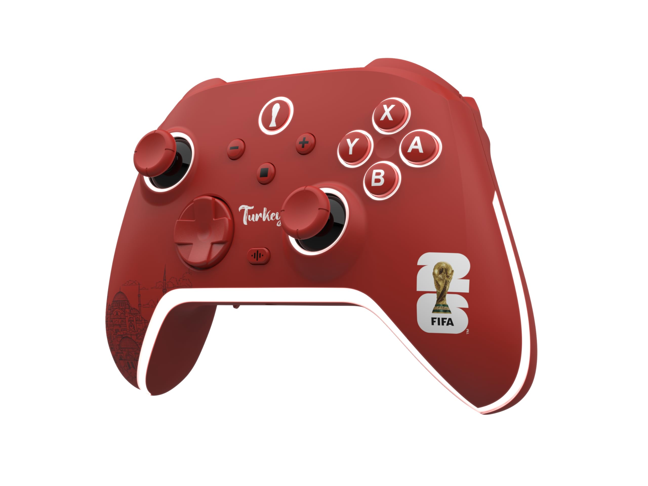 FIFA World Cup 2026 Controller Wireless Turchia per Switch, Switch 2, PC, Android e IOS – DragonShock