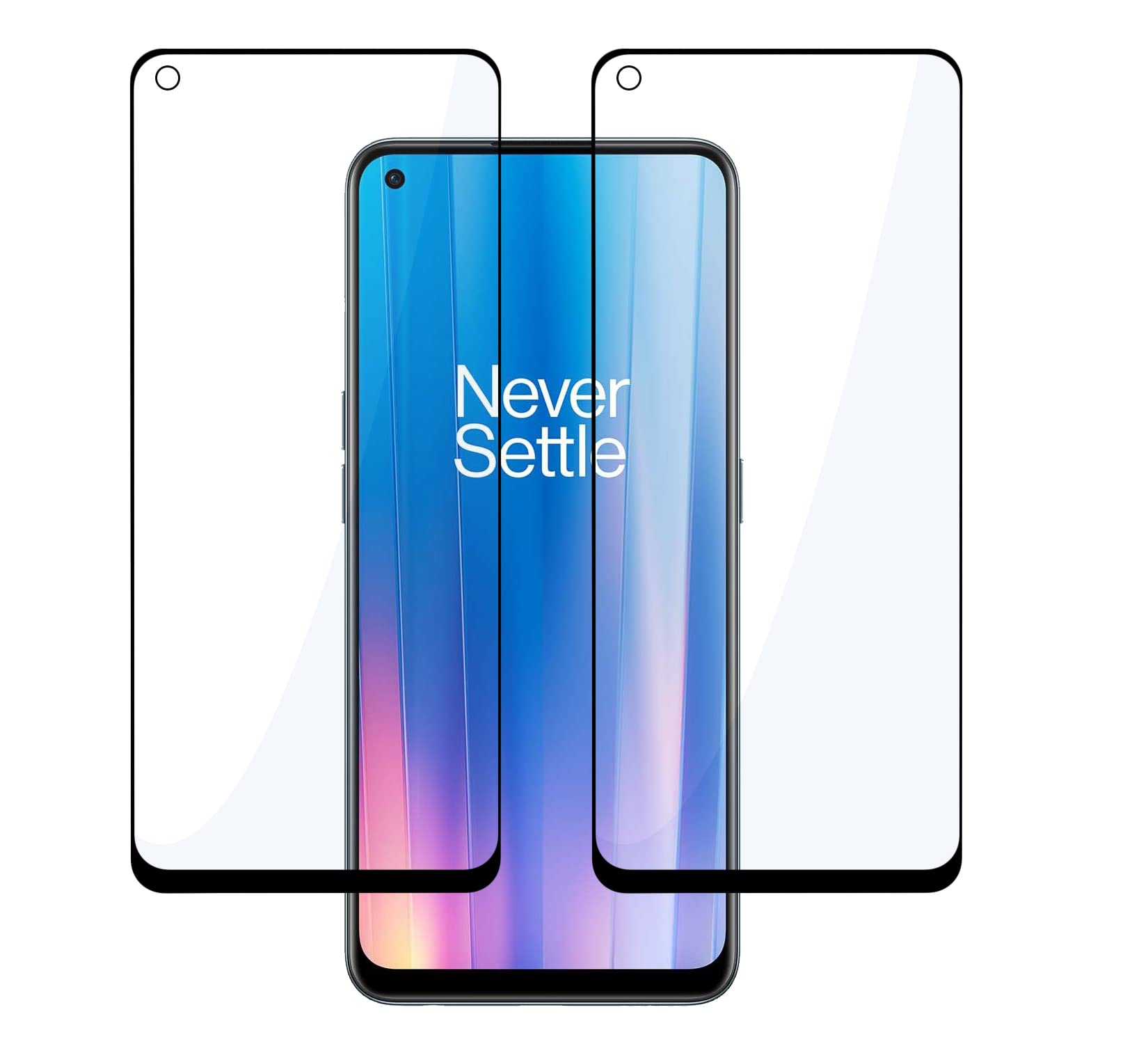 CEDO OnePlus Nord CE 2 (5G) Tempered Glass (Pack of 2) | Screen Protector Full HD Quality Tempered Glass Anti-Scratch Edge to Edge Coverage with Easy Installation Kit (Black) (B09XN1Y6YW) Amazon Price History, Amazon Price Tracker
