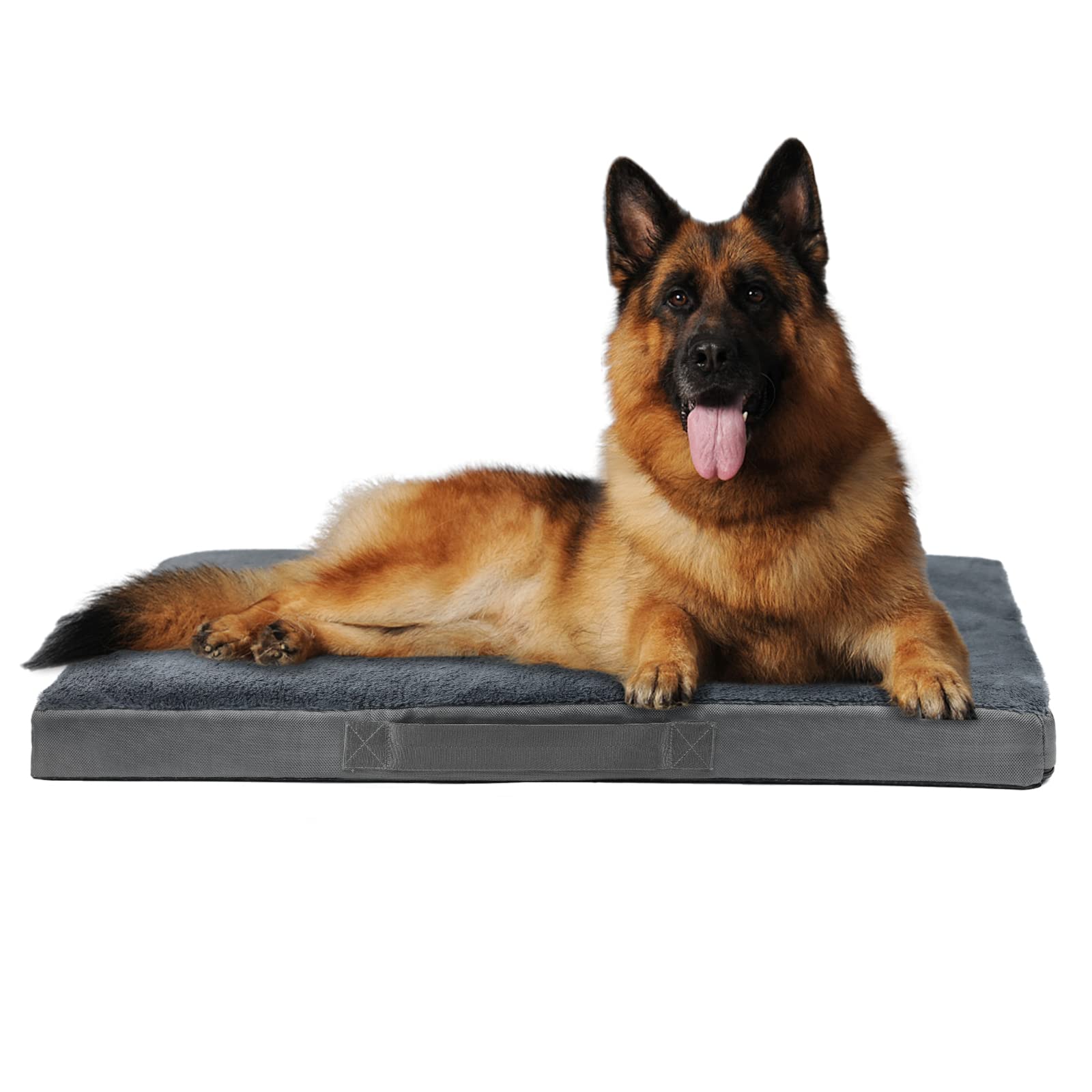Nepfaivy Cama para Perros Medianos Impermeable - Cama Ortopedica para Perros Desenfundable, Colchoneta para Perro Medianos Bonitas Lavable, Sofa para Perros, Cojin para Perro, L(90cm*60cm)