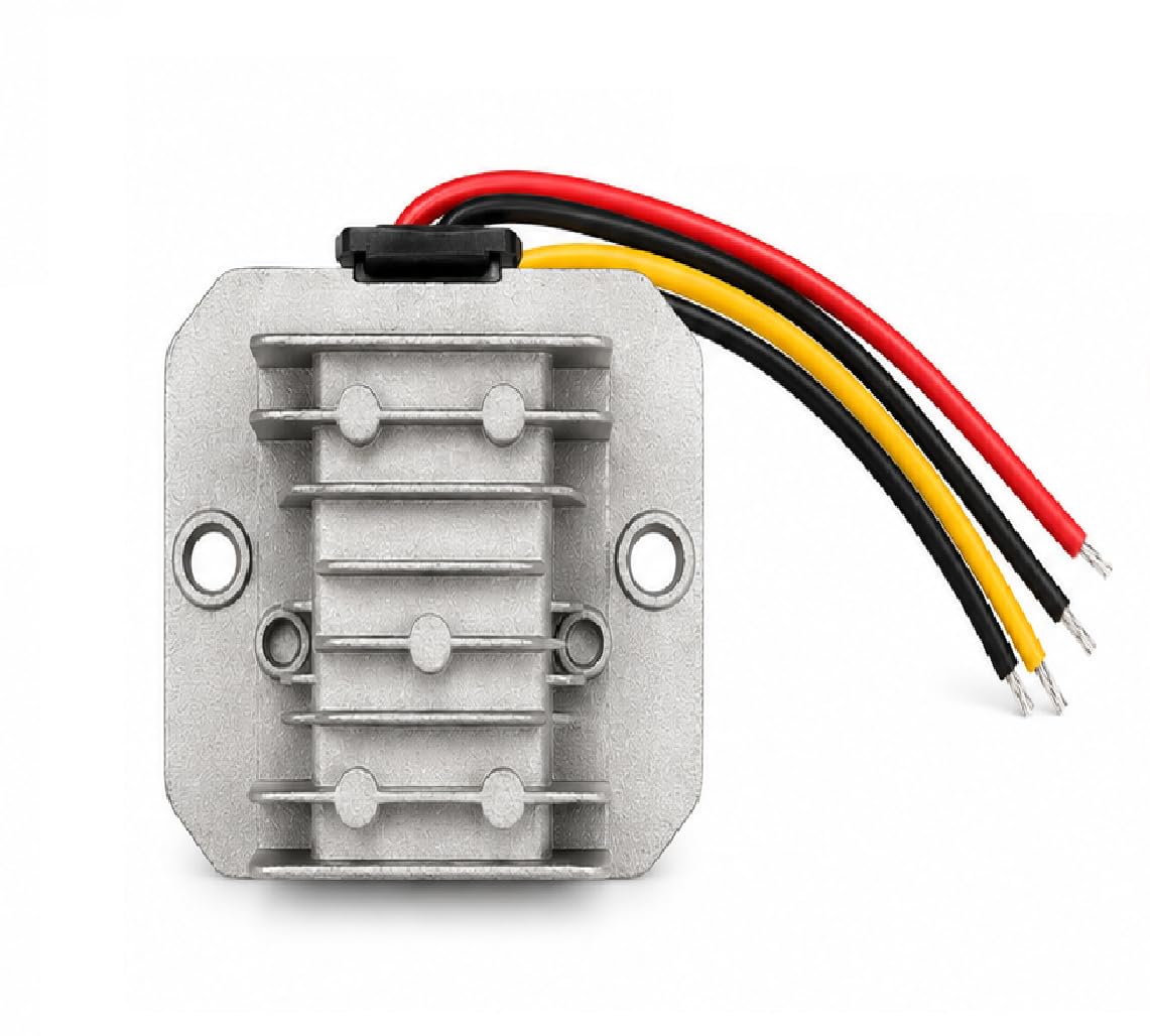 Waterproof DC-DC Buck Converter Car Display Power Supply Module Silver Input Voltage DC 12-24v (DC DC 12V 5A)-image-22