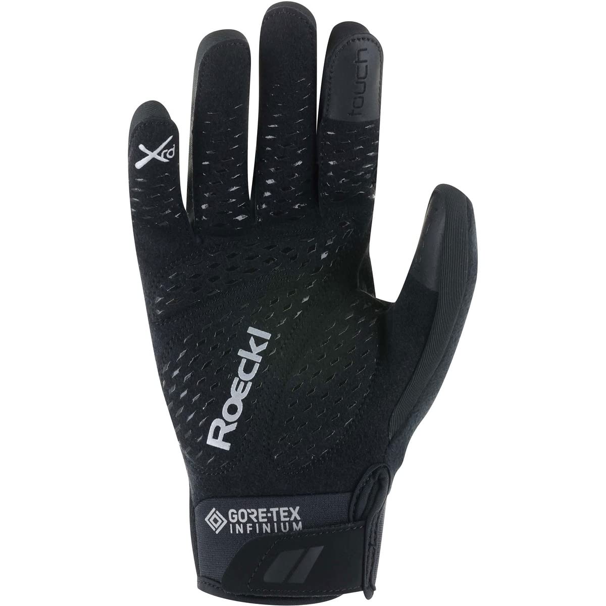 Roeckl Runaz Winter Fahrrad Handschuhe lang schwarz 2023: Größe: 9.5