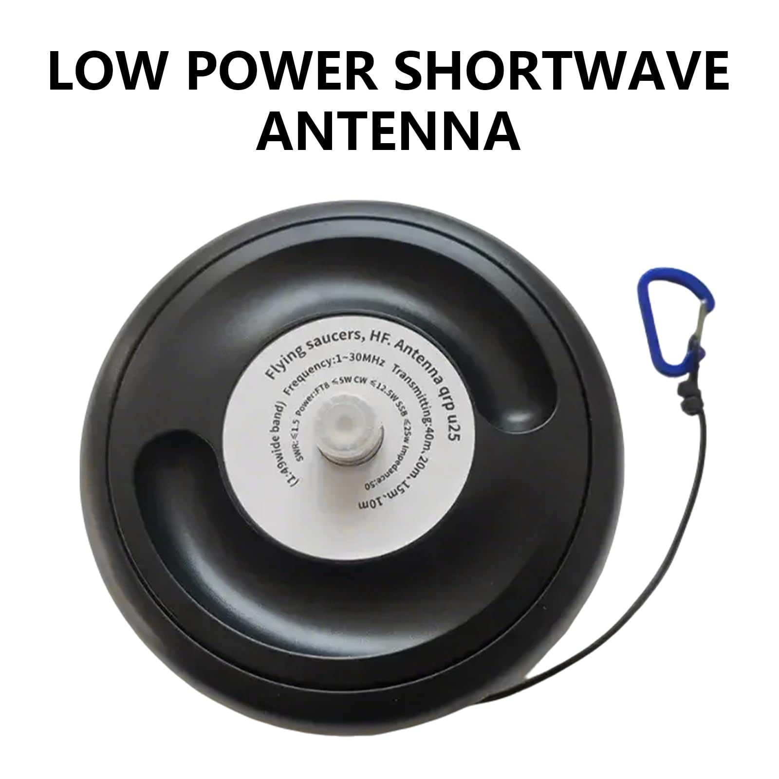 Portable Flying Saucers Antennae QRP U25 Frequency 1-30MH Easy Installation Multiple Setsup Option & Rings