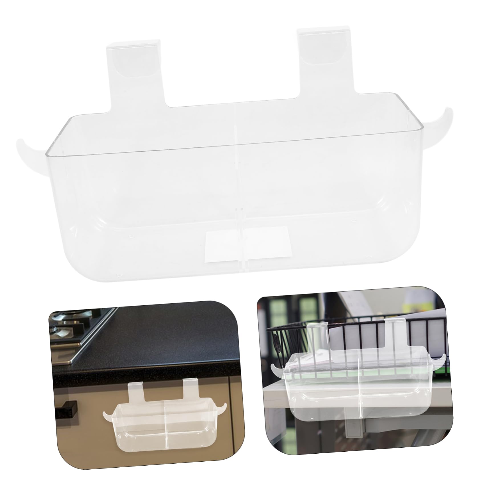 Boîte De Rangement Murale Transparente Organisateur Suspendu Multipurpose pour Bureau Maison Et Cuisine Pratique Et Élégant pour Vos Affaires Personnelles