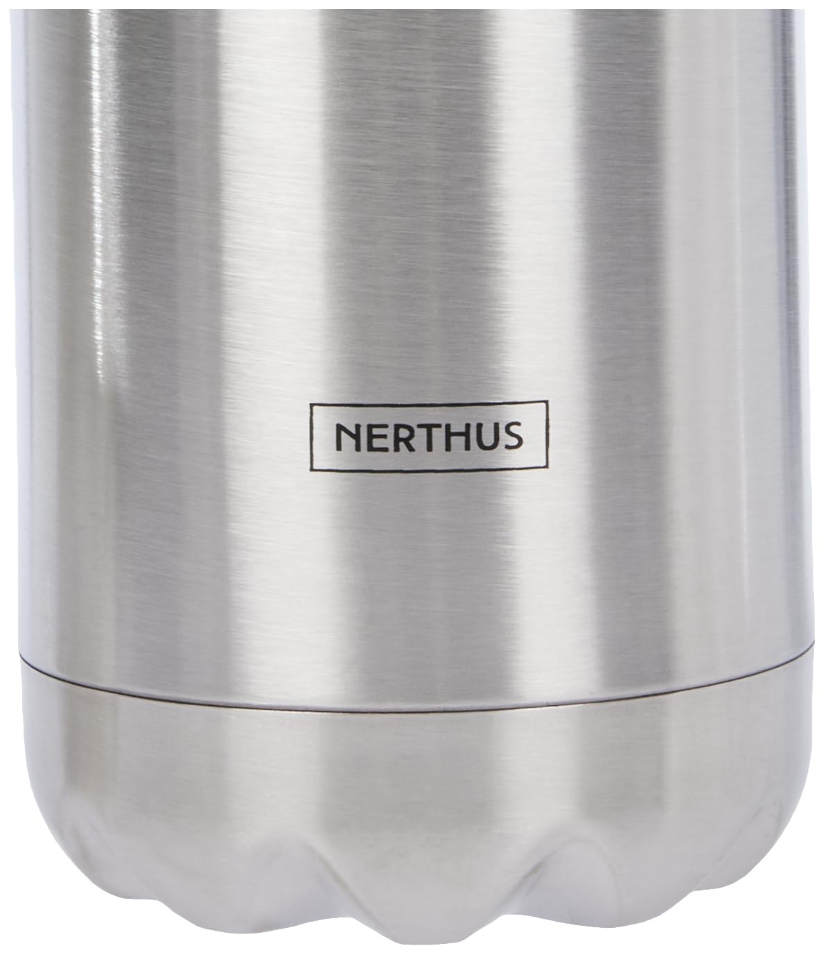 Nerthus FIH 593 593-Thermos a Doppia Parete per Freddo e Caldo. Design Inox di Acciaio Inossidabile Senza BPA. Tappo ermetico, Metallo, 1500 ml