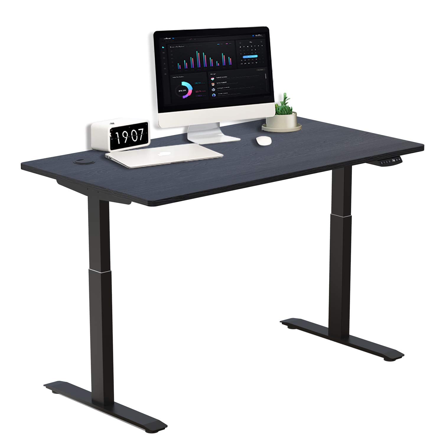 Buy Hi5 Electric Height Adjustable Standing Desk with LED Control Panel