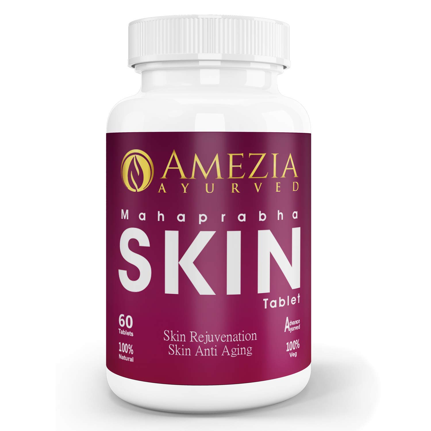 SKIN Tablets I Ayurvedic Formulation for Beautiful SKIN I 60 Tablets