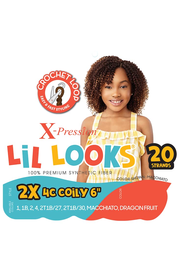 Amazon.com : Outre Xpression Lil Looks 4C COILY 6