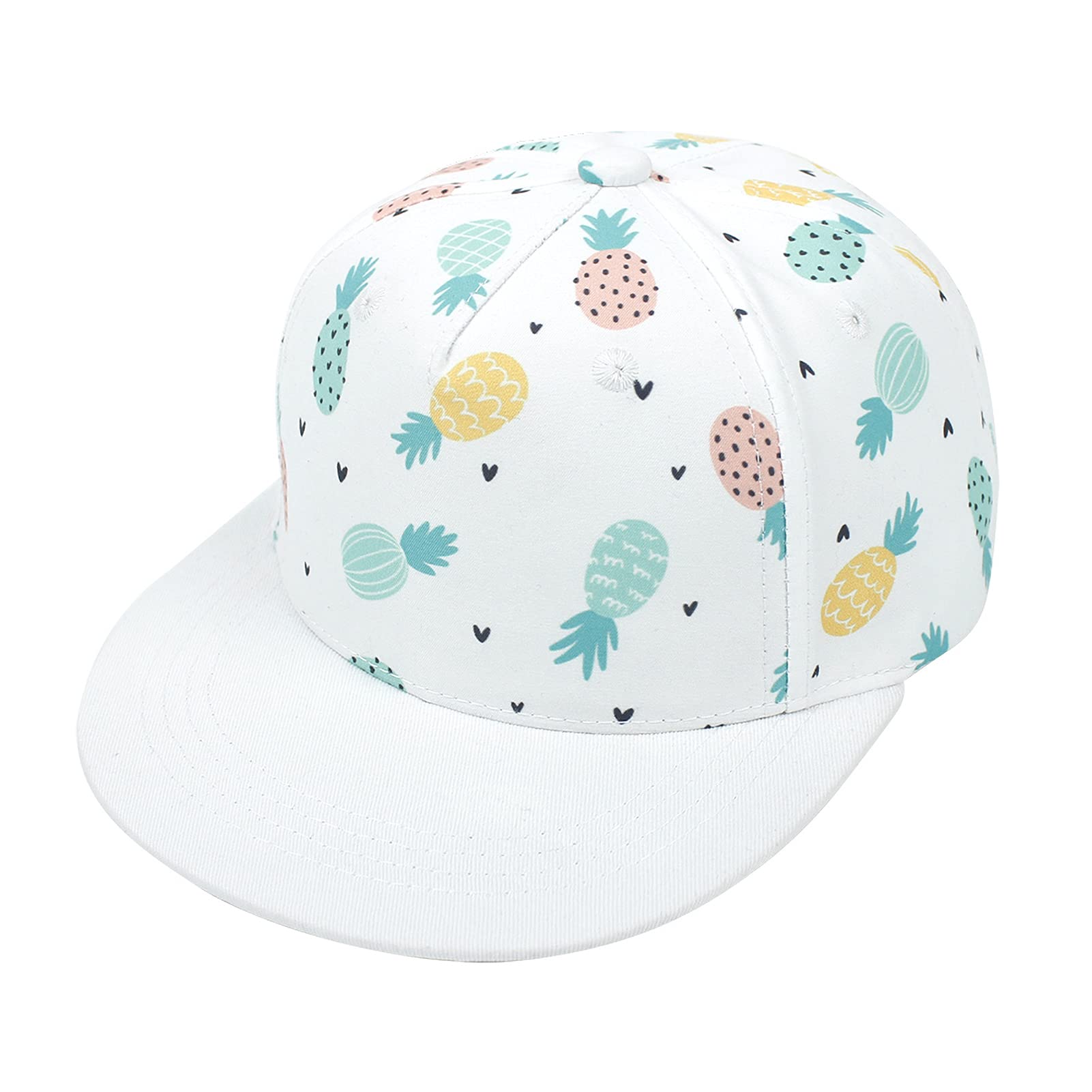 Happy Cherry Gorro Béisbol Verano para Niño Niña Sombrero de Sol para Tenis Fútbol Golf Infantil Gorra Deportiva Protección Solar para Playa Vacaciones al Aire Libre - 2-8 Años