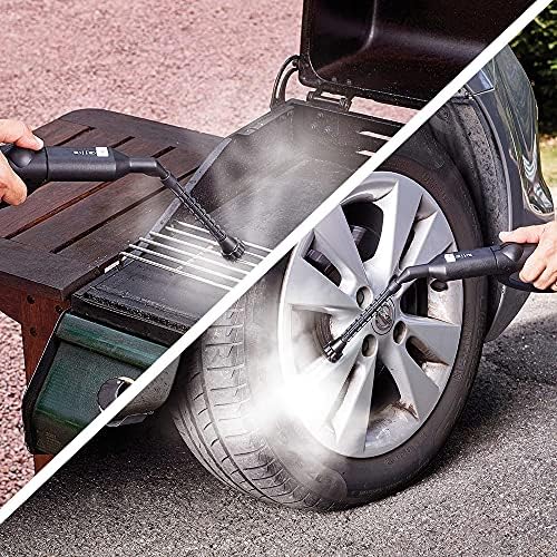 Polti Vaporetto PRO 95_Turbo Steam Cleaner, 5 Bar, Vaporflexi Brush, kills and eliminates 99.99% * of viruses, germs and bacteria, Made in Italy