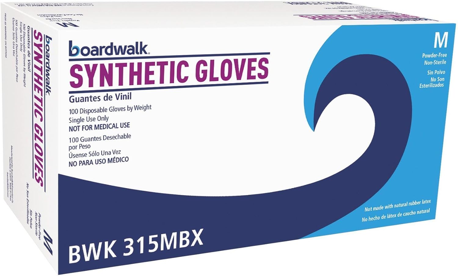 Boardwalk Unisex Vinyl Gloves