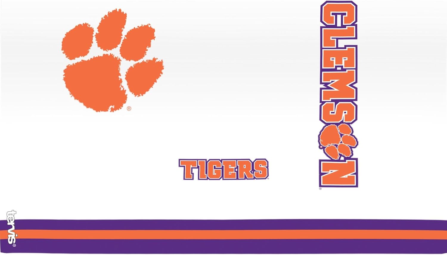 Tervis Clemson Tigers - Assorted Made in USA Double Walled Insulated Tumbler Travel Cup Keeps Drinks Cold & Hot, 16oz 4pk, Classic - Image 3