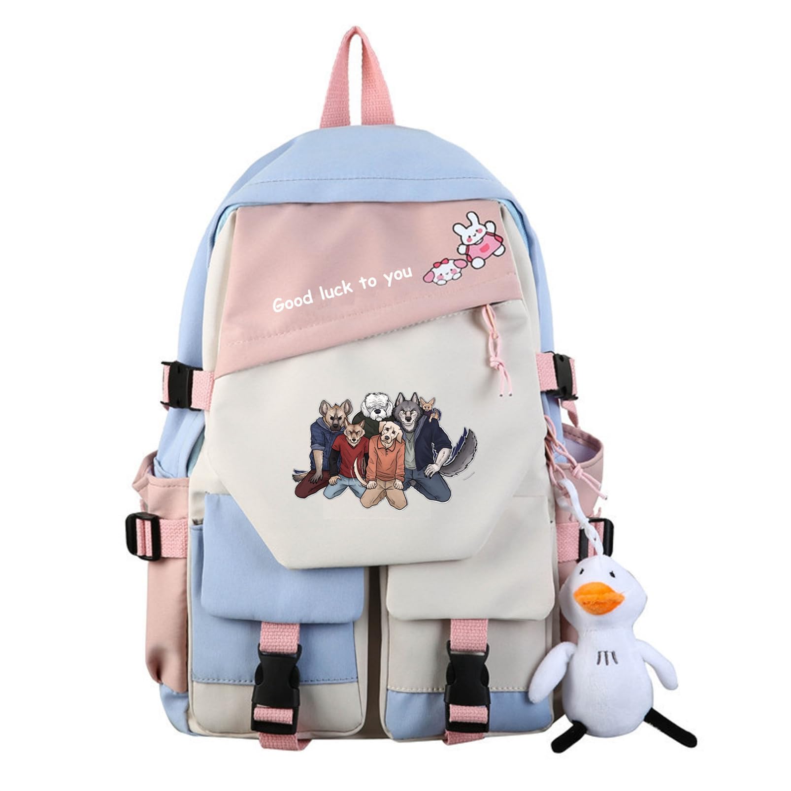 ISaikoy Anime BEASTARS Backpack Bookbag Daypack School Bag Shoulder Bag 8
