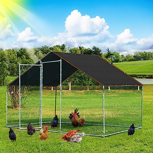 Shade Cloth - for Plants Greenhouse, 70% Sunblock Shade Sails -for Outdoor Garden Pergola Patio Lawn Sun Shade Cloths for Kennel Chicken Coop Plant Shade Net Cover by QLOFEI - Image 5