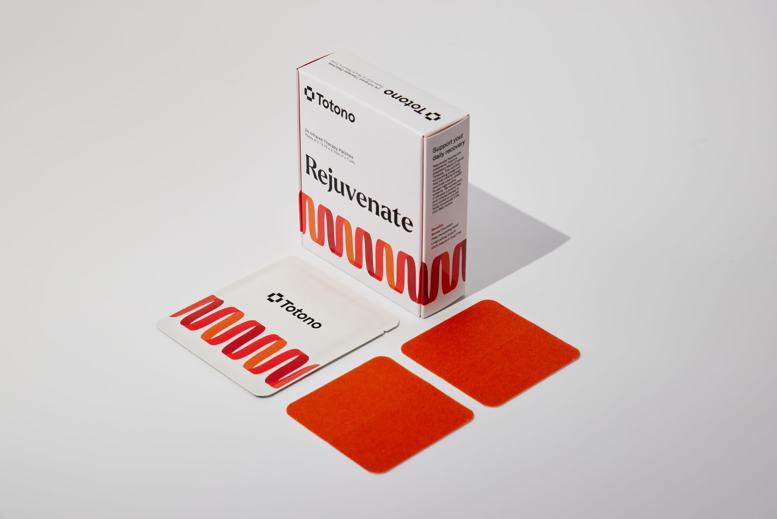 Totono Infrared Therapy Patches – 24 Pack Far‑Infrared Bioceramic Patches – Drug-Free, Portable, Essential Oil‑Infused for Muscles & Joints - 5