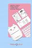 Mini Pocket Printer Portable Bluetooth Wireless Rechargeable 6 Roll 3 Pen Set Gift Blue Printer