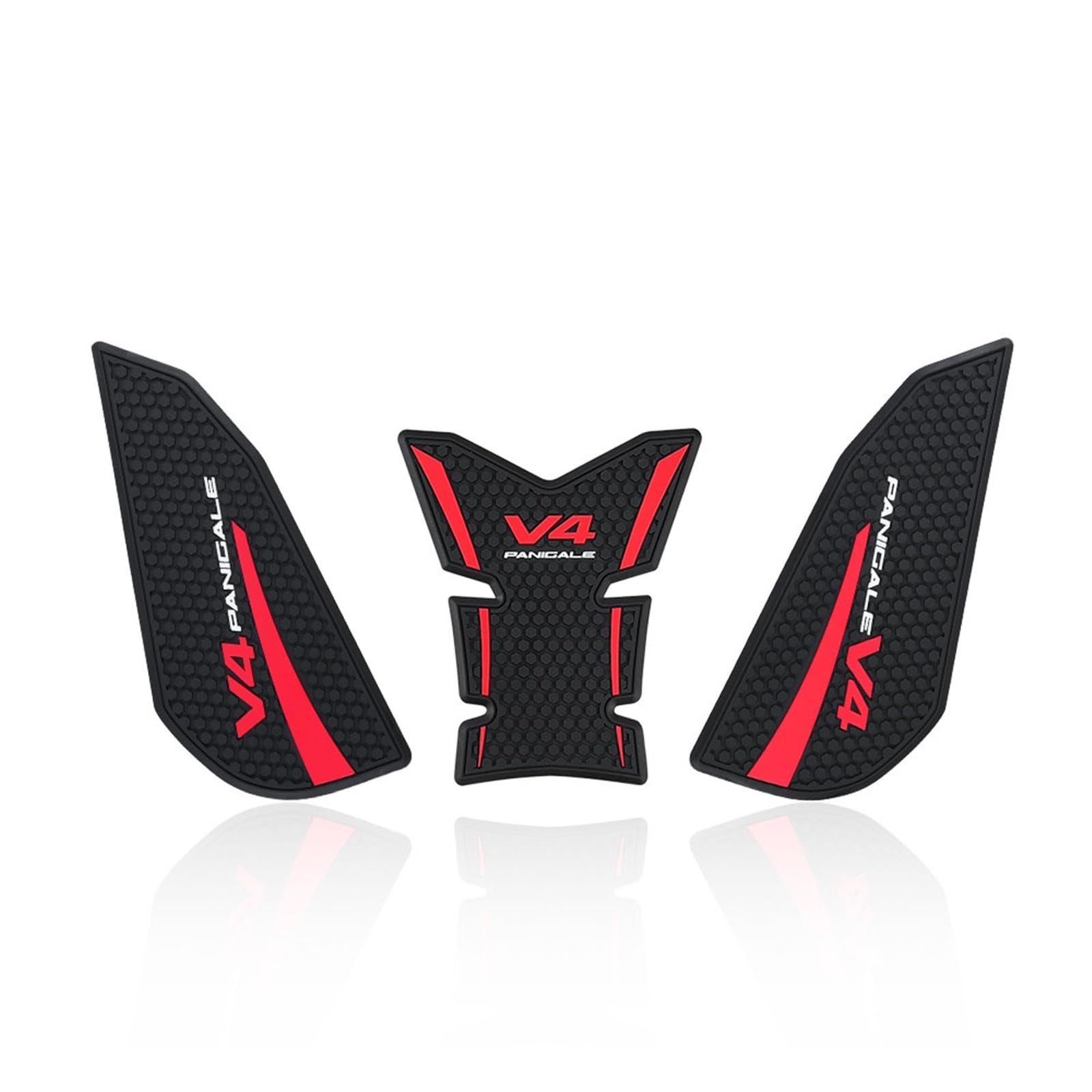 Motorcycle Side/Top Tank Pad for Panigale V4 V4S 2025 Rubber Sticker Fuel Decal Gas Knee Grip Traction
