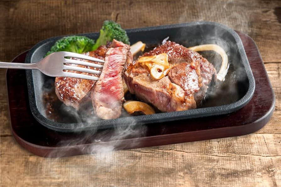 Amazon｜イシガキ産業 鉄鋳物 プレートサイズ 約幅21×奥行13×高