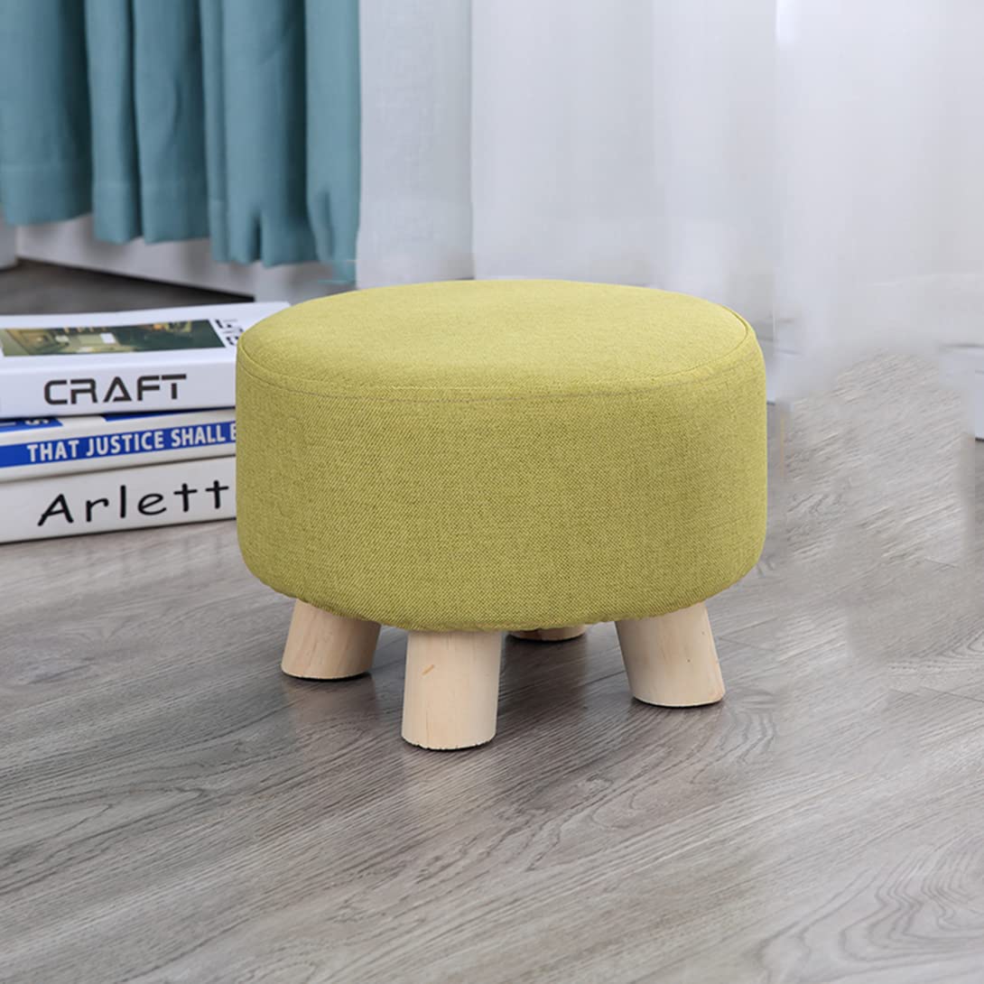Pouf vert compact pour ranger vos chaussures sans fatigue