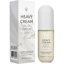 JanJean Long Lasting Heavy Cream Perfume Spray for Women Alcohol Free Fragrance Mist for Body and Hair with Elegant Fresh Scent White One Size
