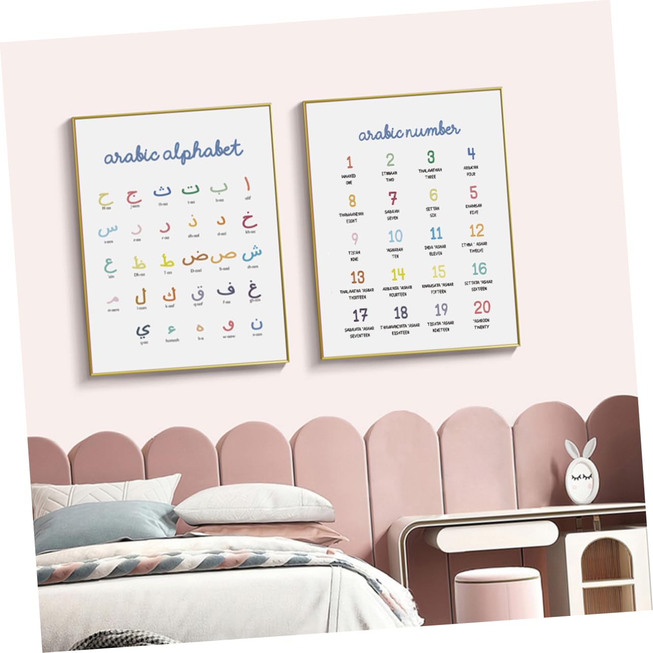 SHINEOFI 3 Sätze Alphabet Und Lernposter Für Kinderzimmer Farbige Wanddekoration Für Vorschule Kindergarten Und Homeschooling Ansprechendes Design Für Kleine Lernende 2 Stück * 3