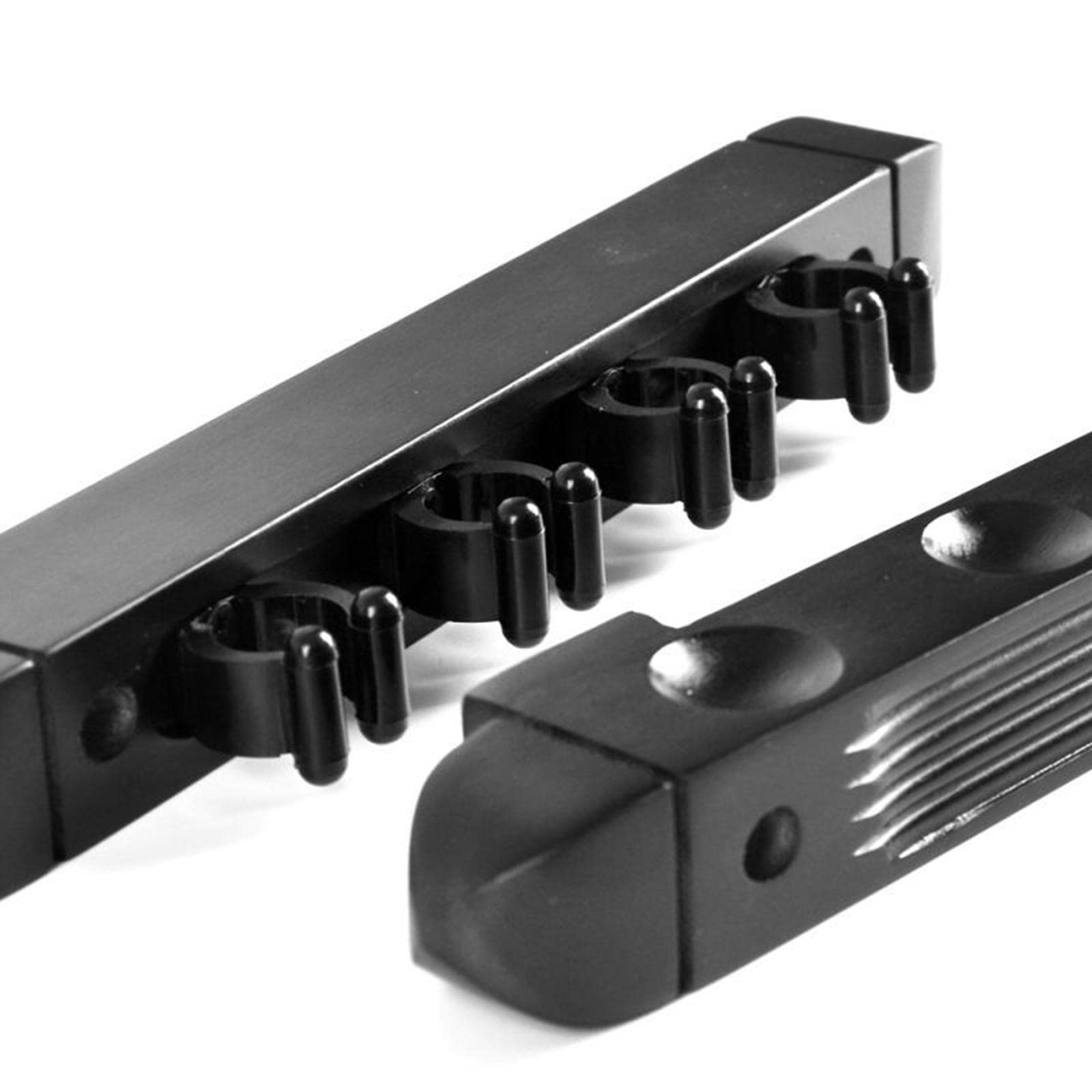 SM SunniMix Porte-queues Noir Mural 4 Porte-Queue De Billard Support Accessoires