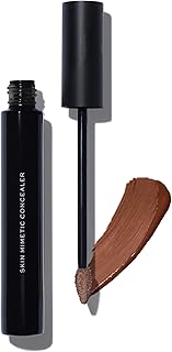 MAKE Beauty Skin Mimetic Concealer Buildable Medium Coverage Hydrating Concealer for Dark Circles Spot Concealing Brightening Crease-Free, Including Mature Skin. Radiant Finish. 18 Deep Neutral