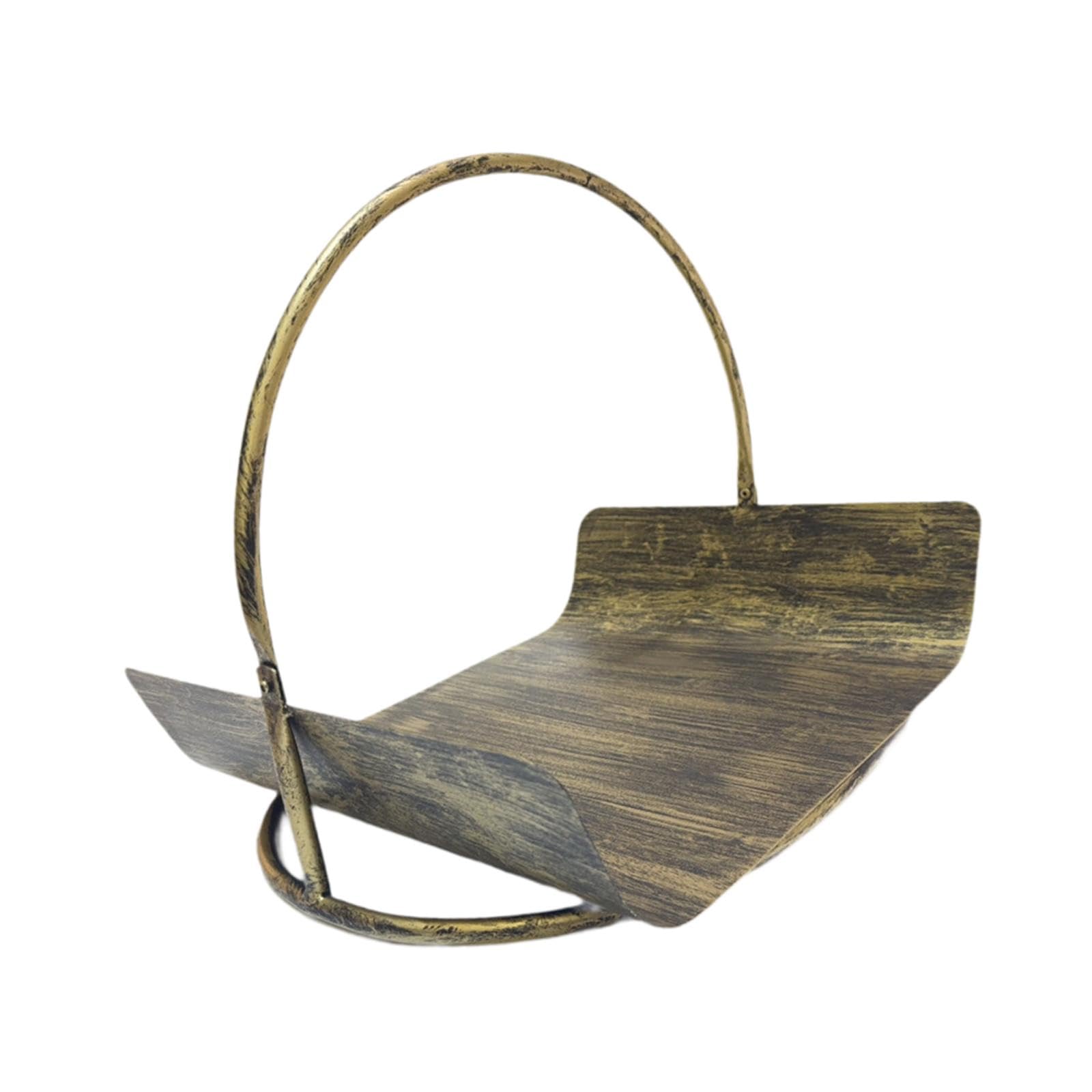 Accessoires de chauffage au bois haut de gamme - Porte-bûches Sharplace bronze