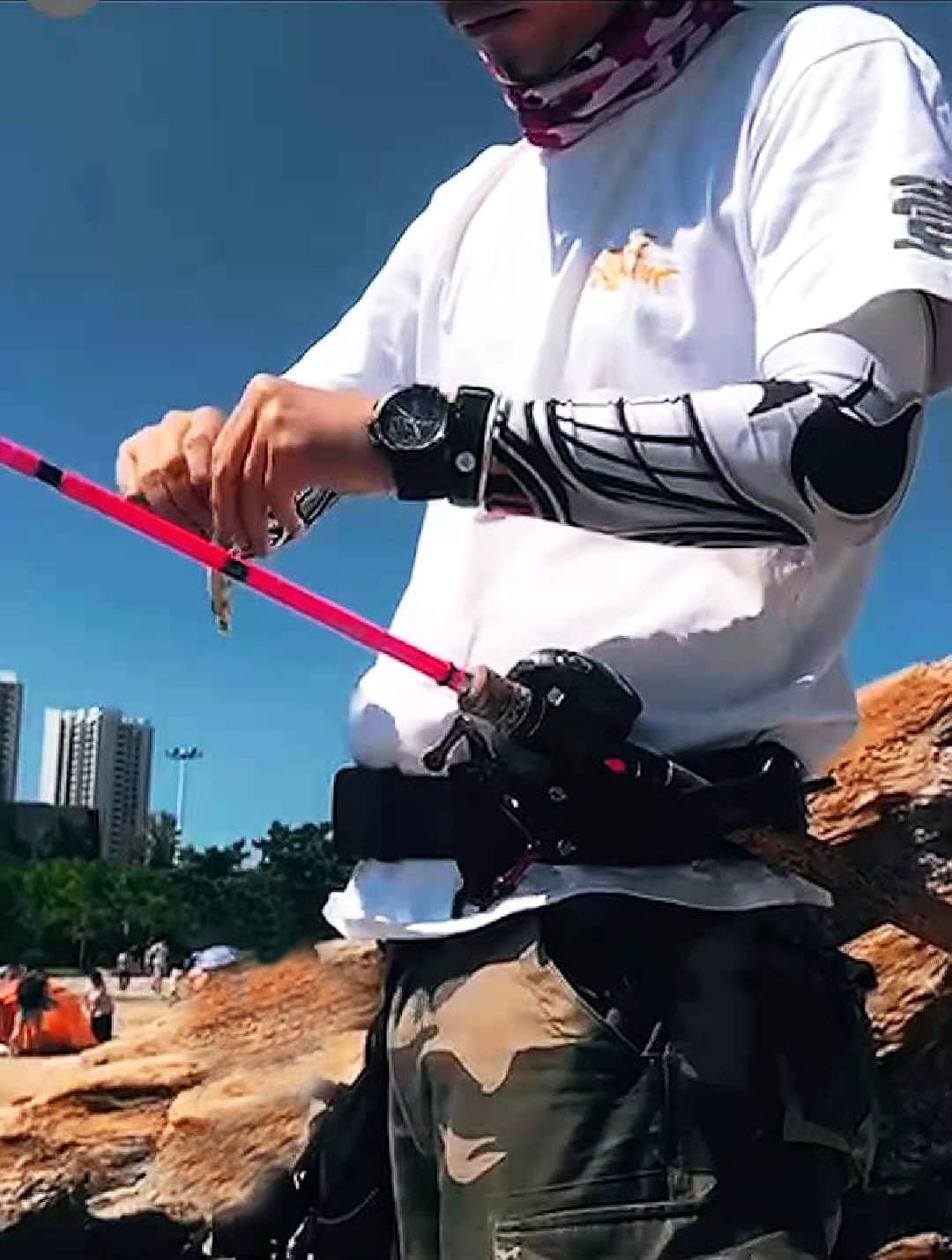 3rd Hand Rod Holder, Wearable Fishing Rod Holder,Fishing Belt ,Fishing Accessories Wading Belt