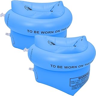 FYY Thickened Arm Floaties,Inflatable Arm Bands for Kids Children Adult-Durable [Double Airbag] Swimming Floatation Sleeves
