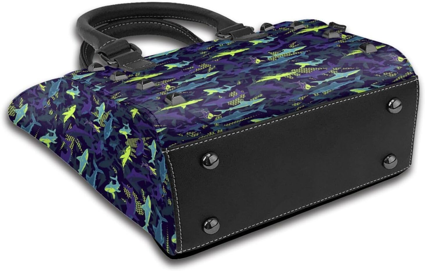 mofusand トートバッグ カレッジ風サメにゃん グレー | mofusand