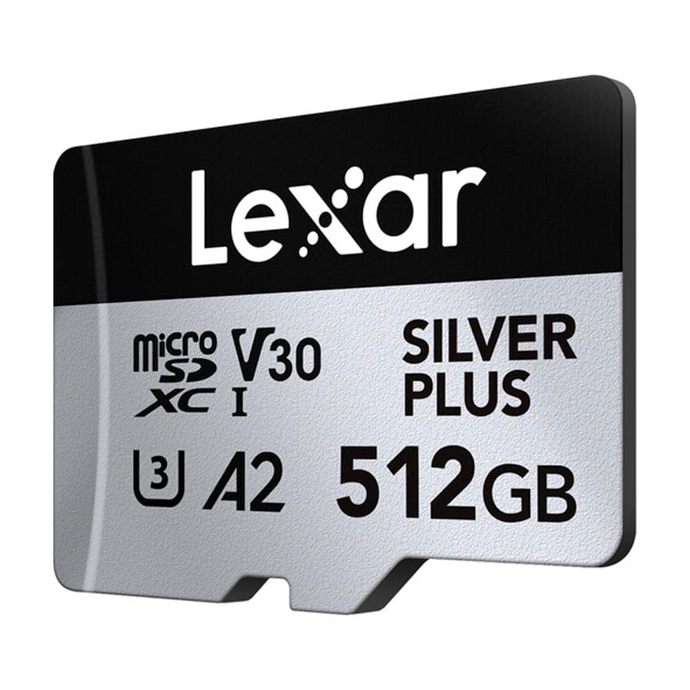 Lexar Professional Silver Plus Microsdxc Uhs-I Card, LMSSIPL512G-BNANG
