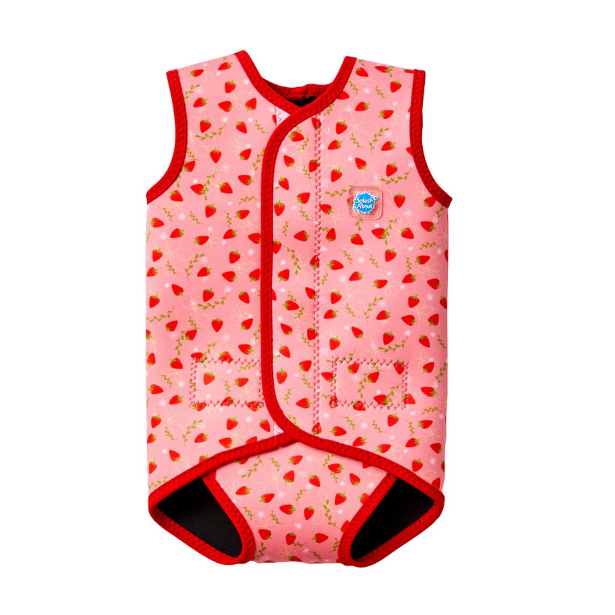 Splash About Baby Wrap Wetsuit, Strawberry Field, 0-6 Months