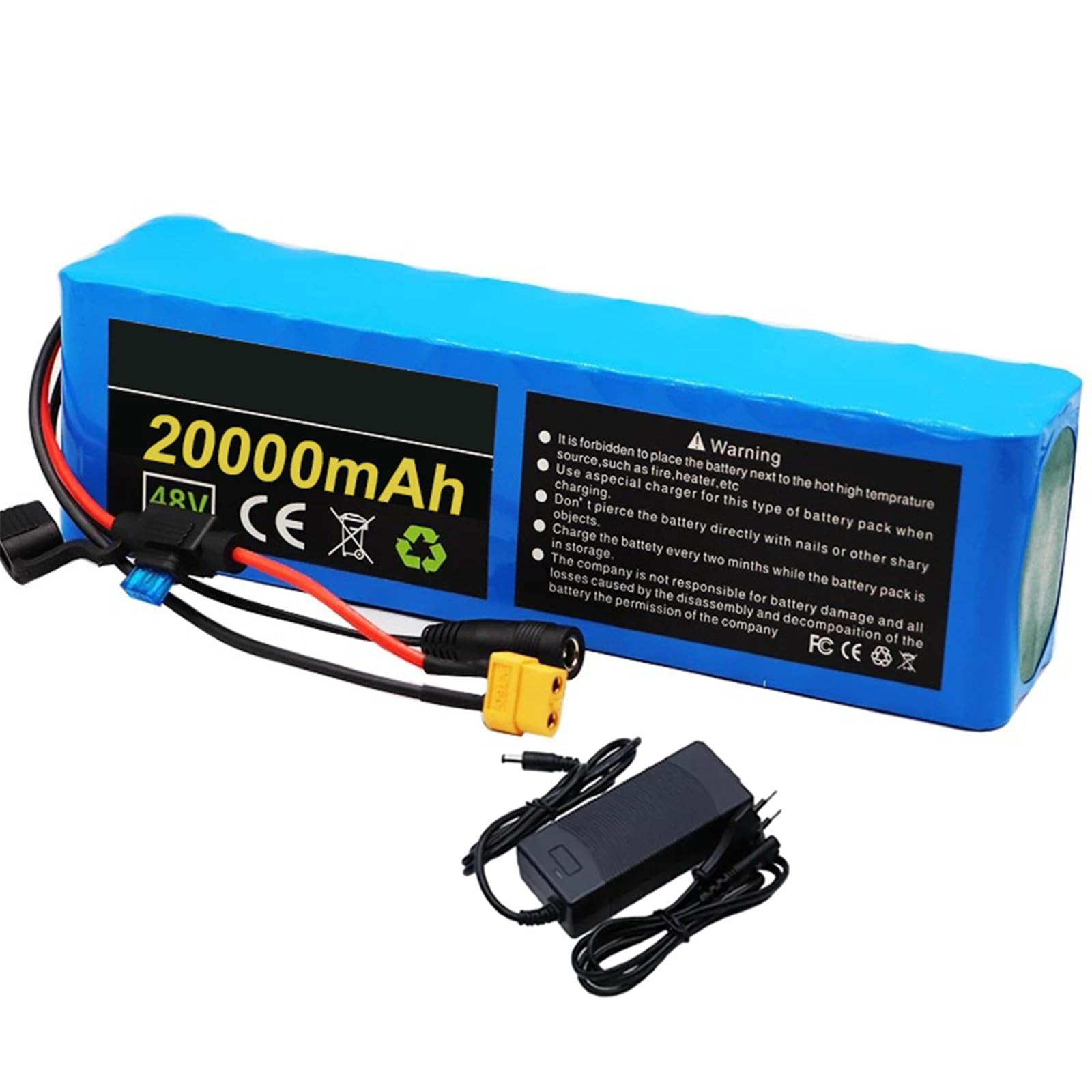 Myneon 48v Lithium Battery Pack 48v 20ah 13s3p E Bike Desertcart
