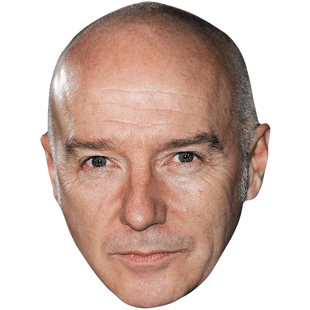 Midge Ure (Stern) Celebrity Mask, Flat Card Face, Fancy Dress Mask