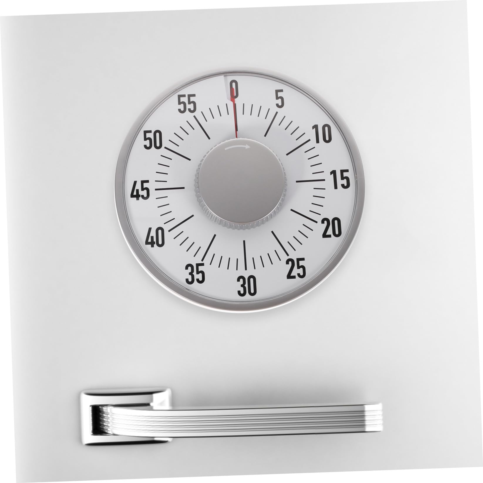 MAGICLULU Timer da Cucina per Studio in Abs Bianco, Conto alla Rovescia Promemoria, Pratico per Cottura e Allenamento