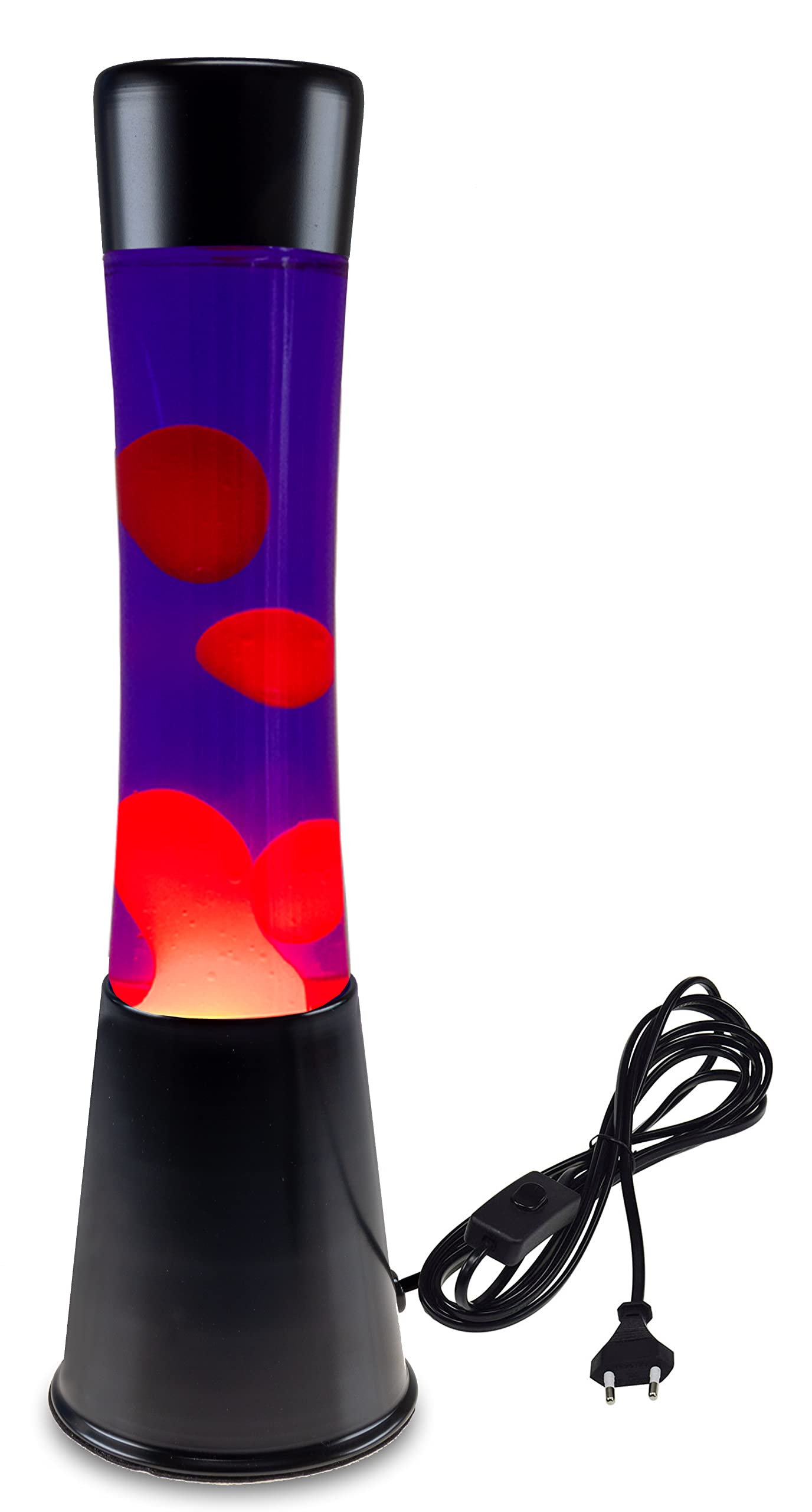 Lavalampe 40cm Dekoleuchte mit 1,5m Kabel mit Schalter 230V inkl. Leuchtmittel - Stimmungslicht Tischleuchte Grün Schwarz Lavalampe 40cm Dekoleuchte mit 1,5m Kabel mit Schalter 230V inkl. Leuchtmittel - Stimmungslicht Tischleuchte Grün Schwarz