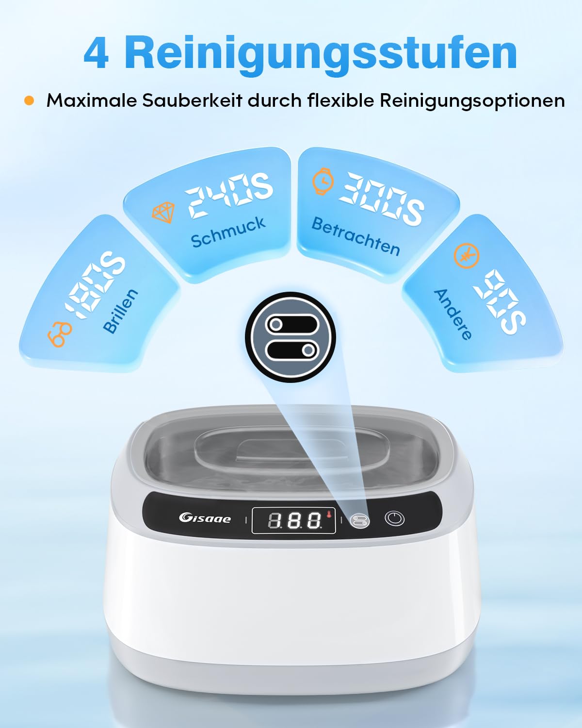 Ultraschallreinigungsgerät Brillenreinigungsgerät