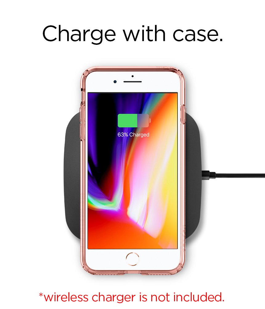 Spigen Ultra Hybrid 2 Works with Apple iPhone 8 Plus Case (2017