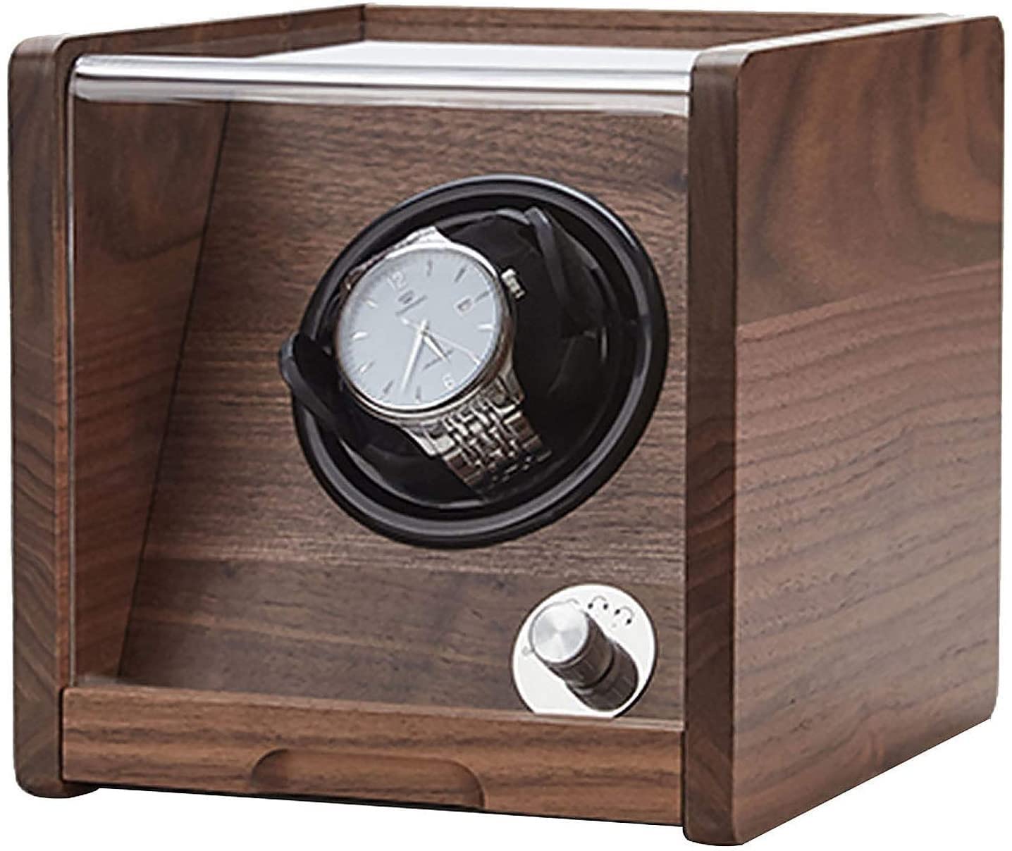 Boîte de rotateur de montre automatique unique en bois cadeau idéal