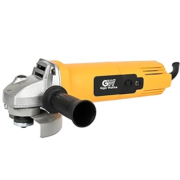GIGAWATTS with GW XLNT XL3027 Angle Grinder 850W (4 inch /100mm) 11000 RPM Corded 3 Position Hand Cutter Machine for Grinding, Cutting, Stripping & Polishing