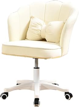 Amazon | デスクチェア おしゃれ 疲れにくい 椅子 白 ホワイト