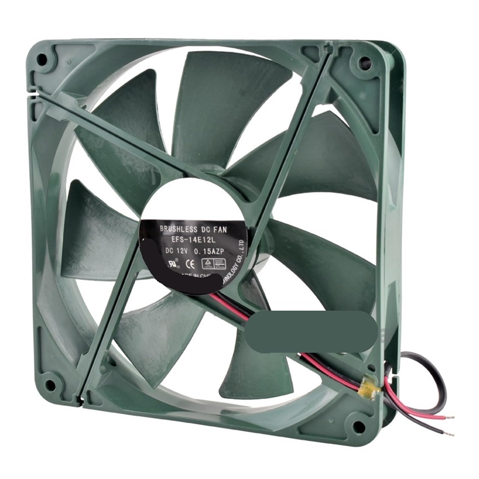 JJKKOZVQF EFS-14E12L 14cm 140mm 140x140x25mm DC12V 0.15A 950rpm cooling fan
